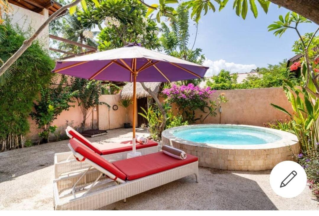 Santan Gili Cottages Gili Trawangan Eksteriør billede